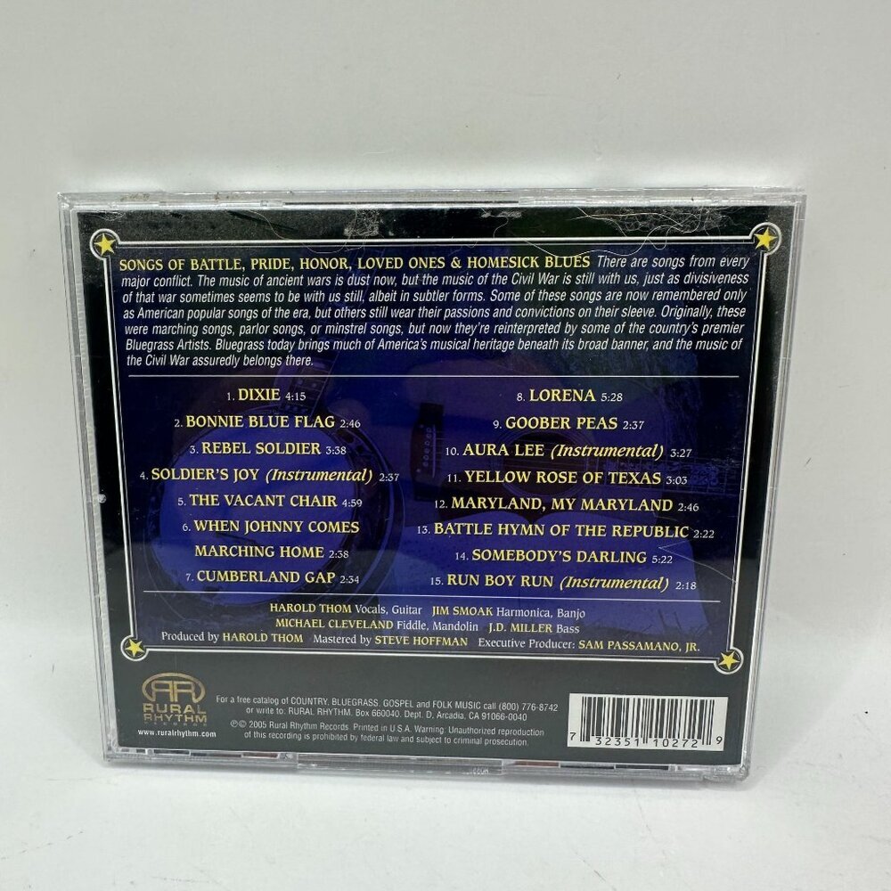 Civil War Tribute Collection CD Rural Rhythm - Picture 2 of 3